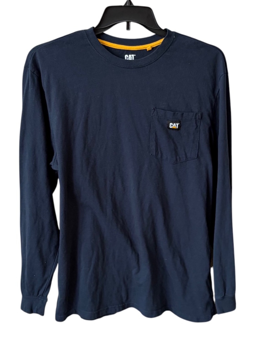 Caterpillar Men's Trademark Pocket Long Sleeve T-Shirt